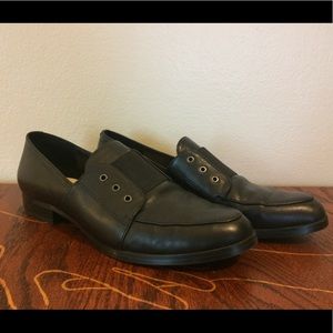 Classic black loafers